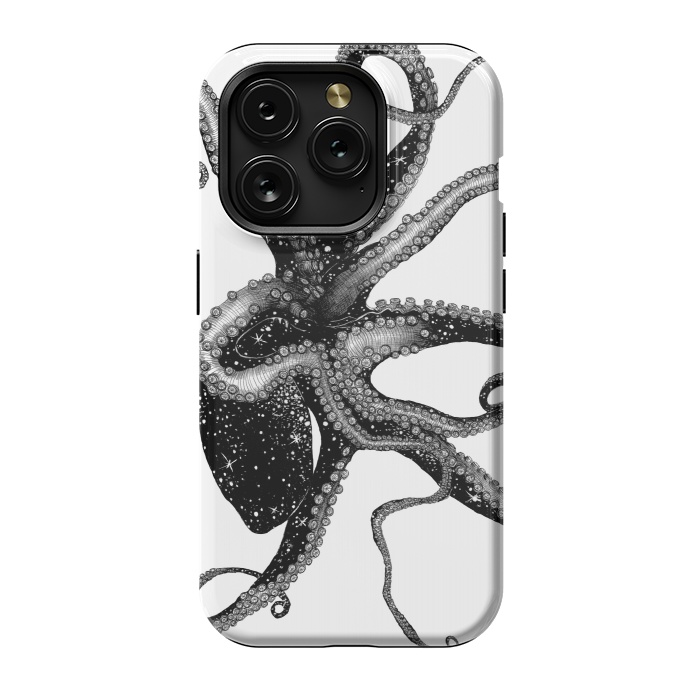 iPhone 15 Pro StrongFit Cosmic Octopus by ECMazur 