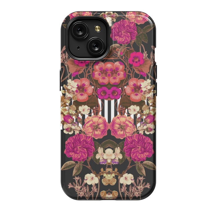 iPhone 15 StrongFit Floral Crossings by Zala Farah