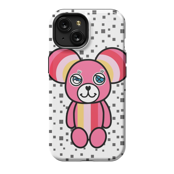 iPhone 15 StrongFit CUTIE BEAR by Michael Cheung