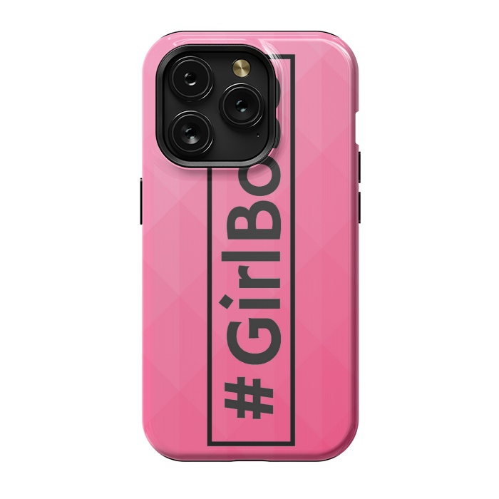 iPhone 15 Pro StrongFit #GIRLBOSS by MALLIKA