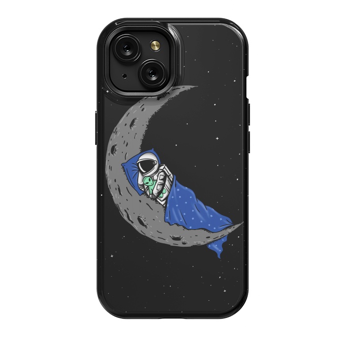 iPhone 15 StrongFit Sleeping Astronaut by Coffee Man