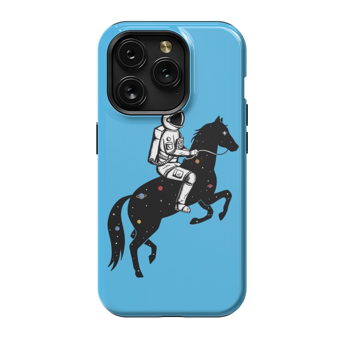 iPhone 15 Pro StrongFit Astronaut and Horse by Coffee Man