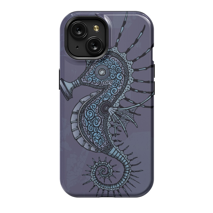 iPhone 15 StrongFit Fukushima Mon Amour Ultra Violet by Mangulica