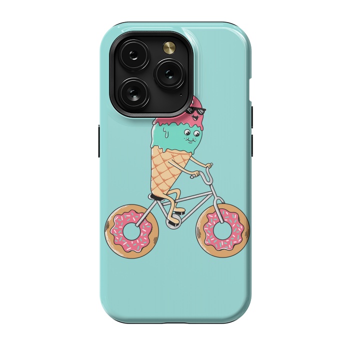 iPhone 15 Pro StrongFit Donut Bicycle by Coffee Man