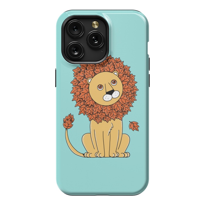 iPhone 15 Pro Max StrongFit Lion by Coffee Man
