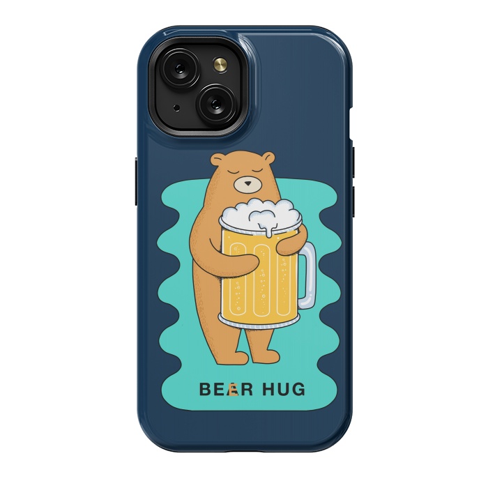 iPhone 15 StrongFit Beer Hug by Coffee Man