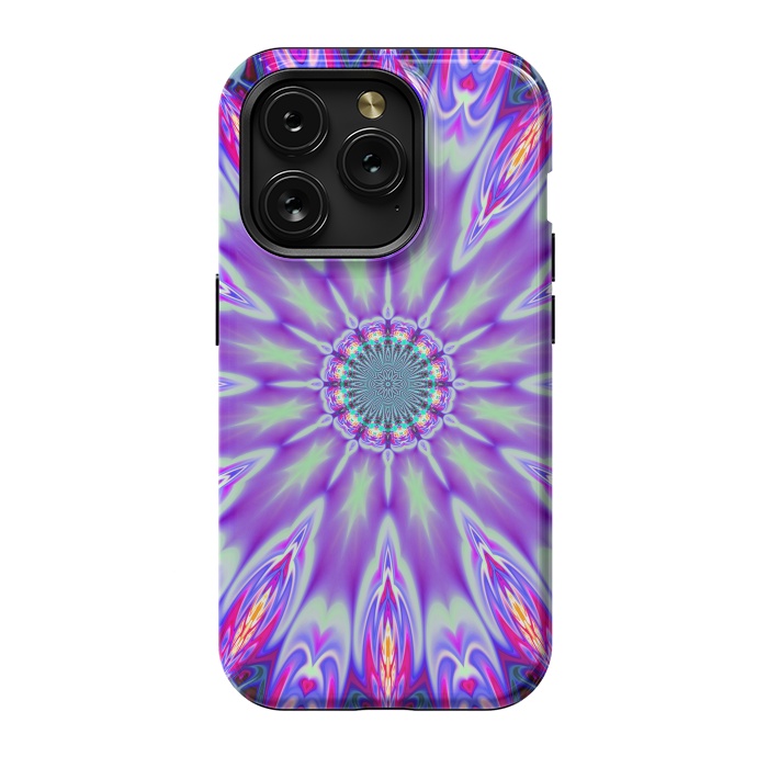 iPhone 15 Pro StrongFit ultra violet mandala by haroulita