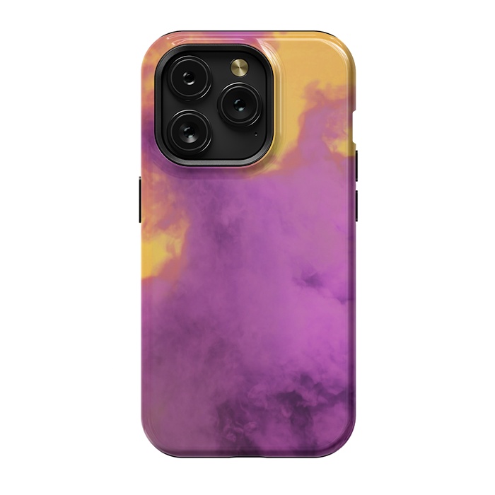 iPhone 15 Pro StrongFit Ultraviolet Smoke by Gringoface Designs