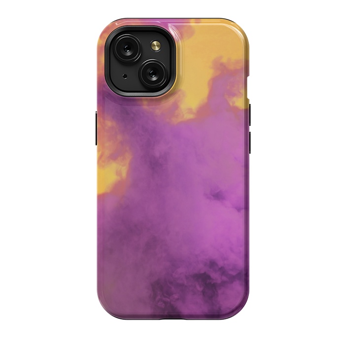iPhone 15 StrongFit Ultraviolet Smoke by Gringoface Designs