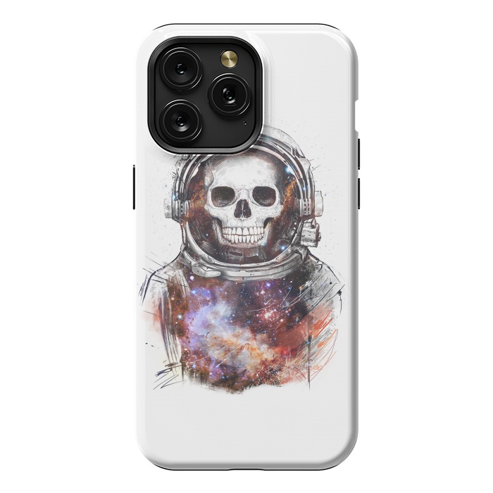 iPhone 15 Pro Max StrongFit Cosmic skull by kodamorkovkart