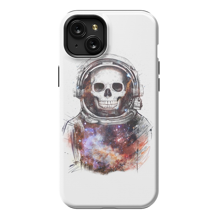 iPhone 15 Plus StrongFit Cosmic skull by kodamorkovkart