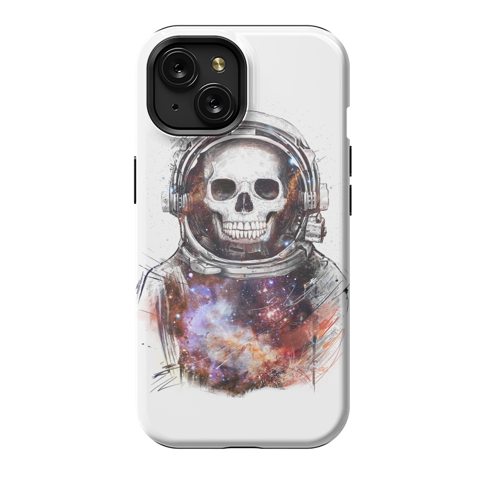 iPhone 15 StrongFit Cosmic skull by kodamorkovkart