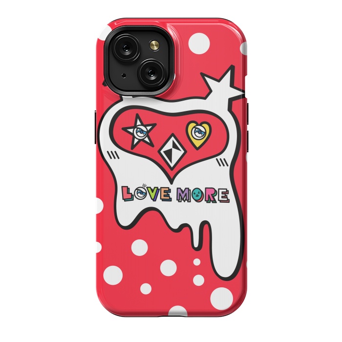 iPhone 15 StrongFit FUNNY OWL by Michael Cheung