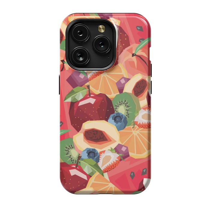 iPhone 15 Pro StrongFit TuttiFrutti by Diana Guedez
