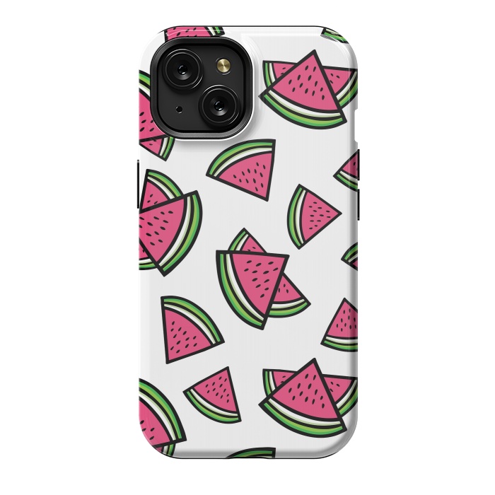 iPhone 15 StrongFit Watermelon by Majoih