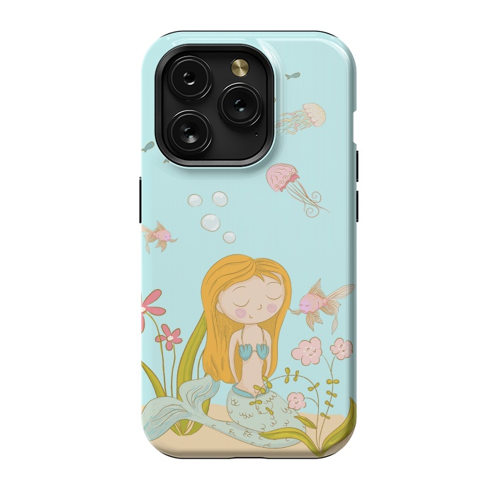 iPhone 15 Pro StrongFit Little Mermaid by  Utart