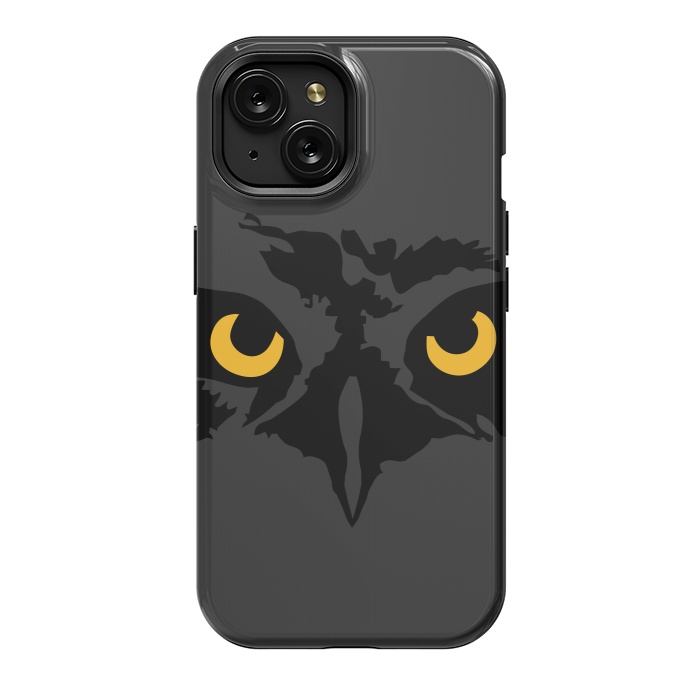 iPhone 15 StrongFit Dark Owl by Majoih