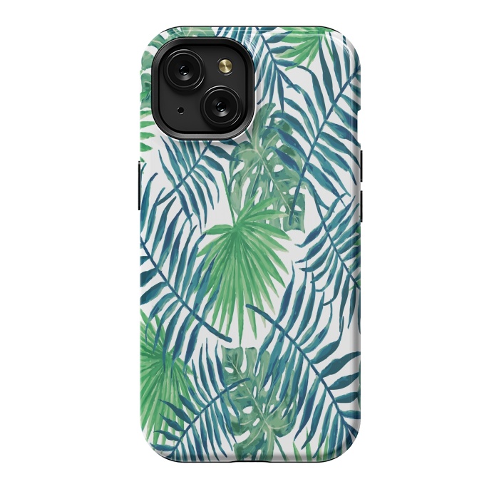 iPhone 15 StrongFit B&G Tropic Design by Joanna Vog