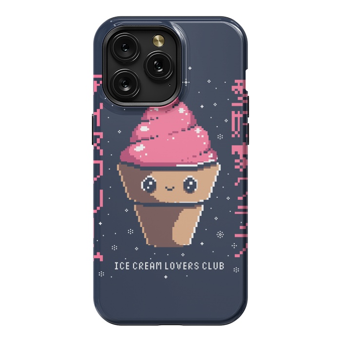 iPhone 15 Pro Max StrongFit Ice cream lovers club by Ilustrata