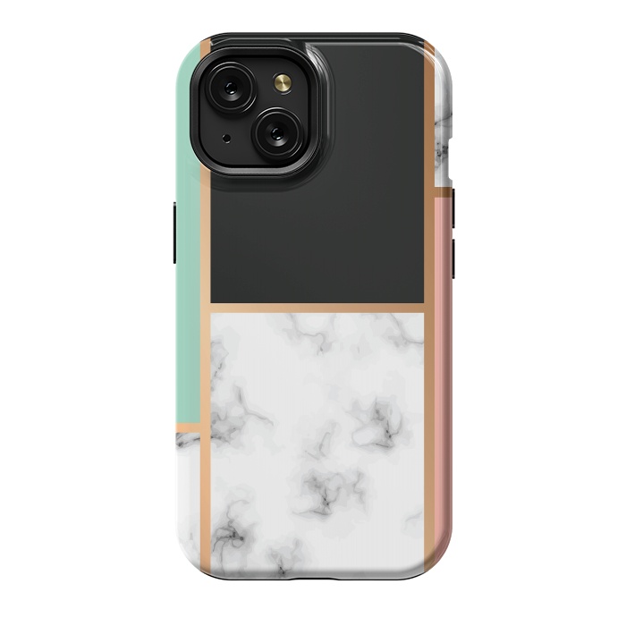 iPhone 15 StrongFit Marble III 060 by Jelena Obradovic