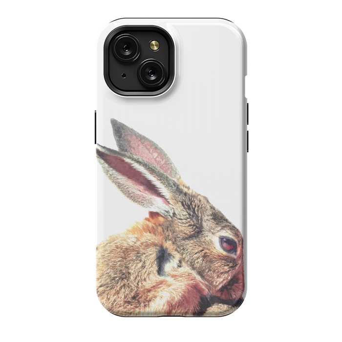iPhone 15 StrongFit Rabbit Portrait by Alemi