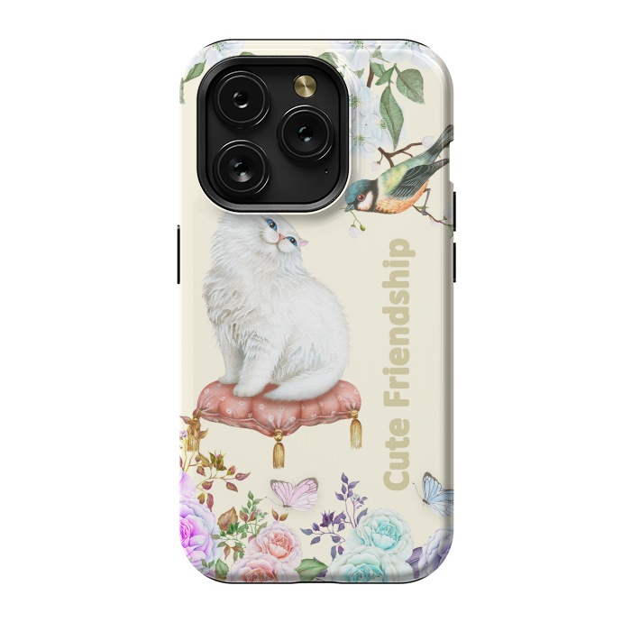 iPhone 15 Pro StrongFit Cute Friendship by Creativeaxle