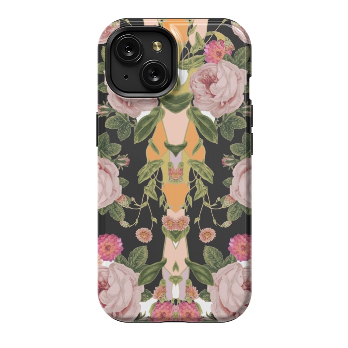 iPhone 15 StrongFit Floral Party by Zala Farah