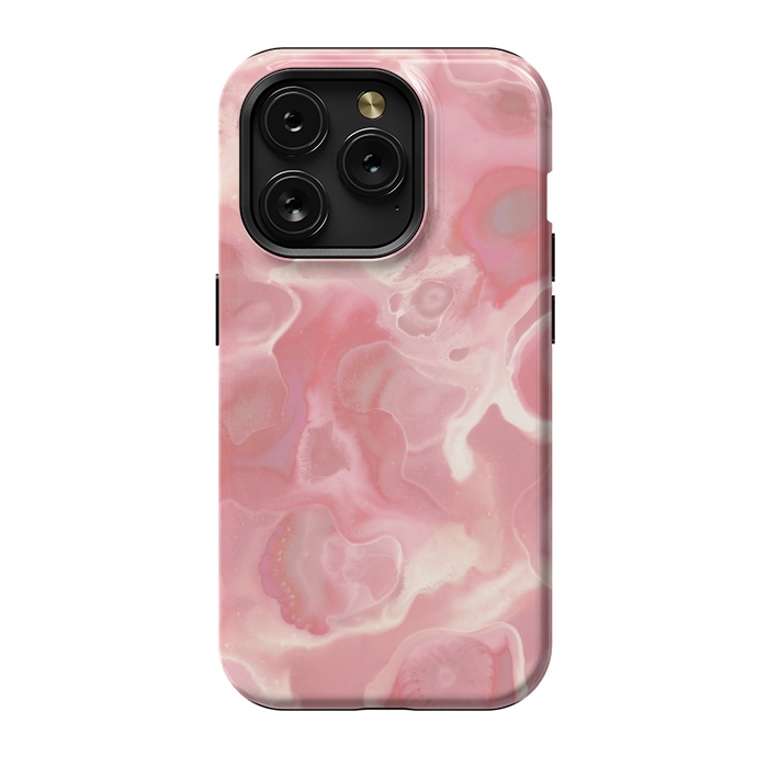iPhone 15 Pro StrongFit Melted Strawberry Cream by Micklyn Le Feuvre