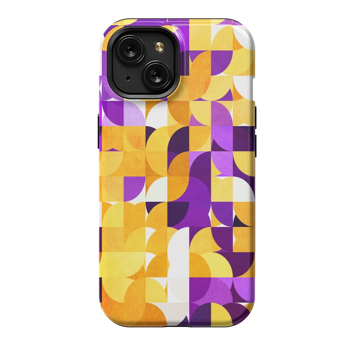 iPhone 15 StrongFit  Geometric XXV by Art Design Works