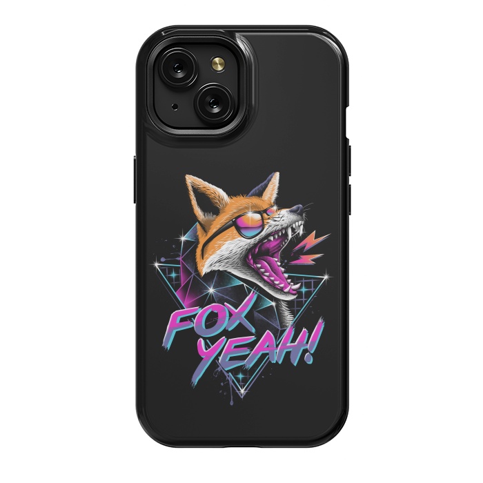 iPhone 15 StrongFit Fox Yeah! by Vincent Patrick Trinidad