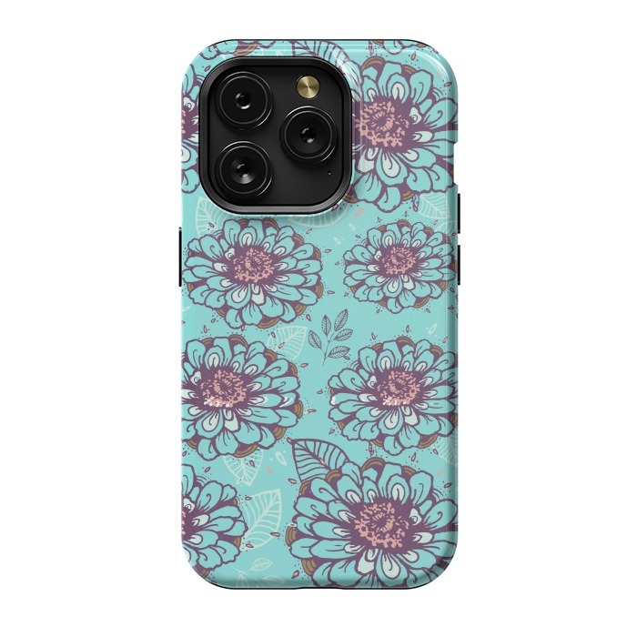 iPhone 15 Pro StrongFit Floral Garden  by Rose Halsey