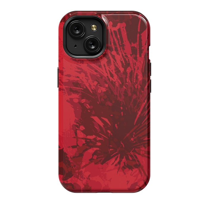 iPhone 15 StrongFit Satori in Red by Majoih