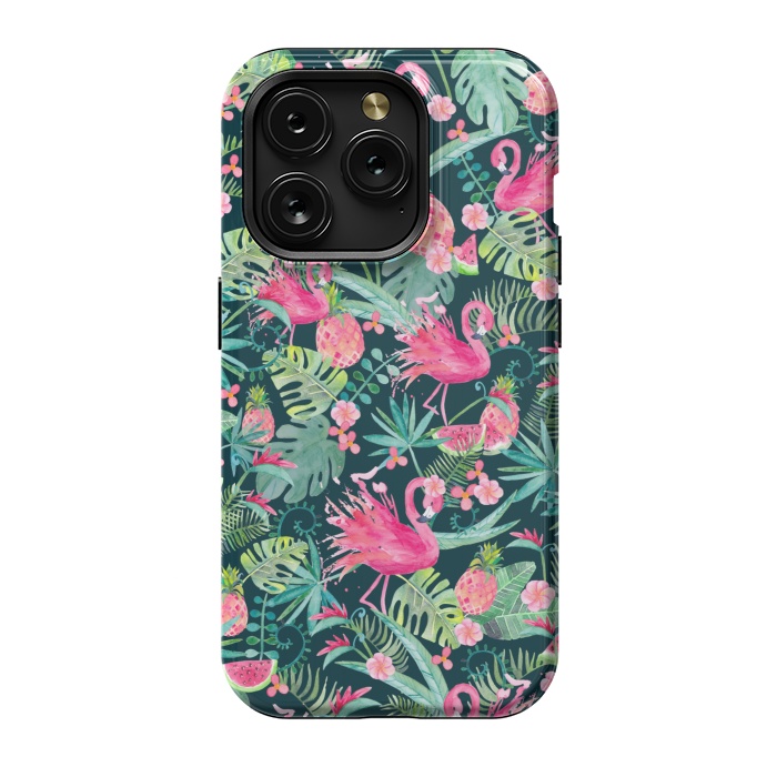 iPhone 15 Pro StrongFit Tropical Summer by gingerlique