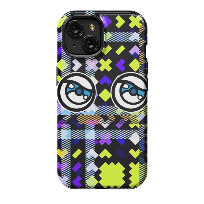 iPhone 15 StrongFit Modern Tartans by Michael Cheung