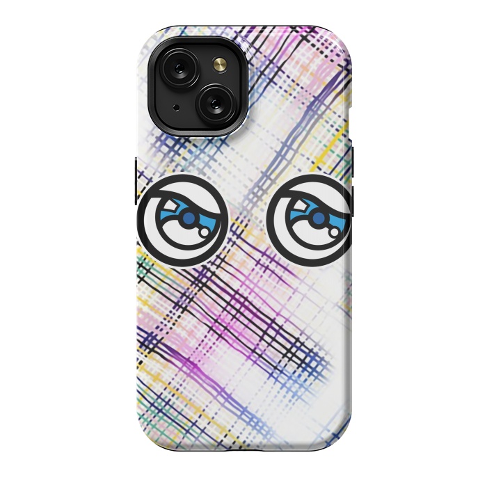 iPhone 15 StrongFit Modern Tartans 2 by Michael Cheung
