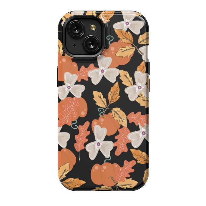iPhone 15 StrongFit Pumpkin and Spice by Allgirls Studio