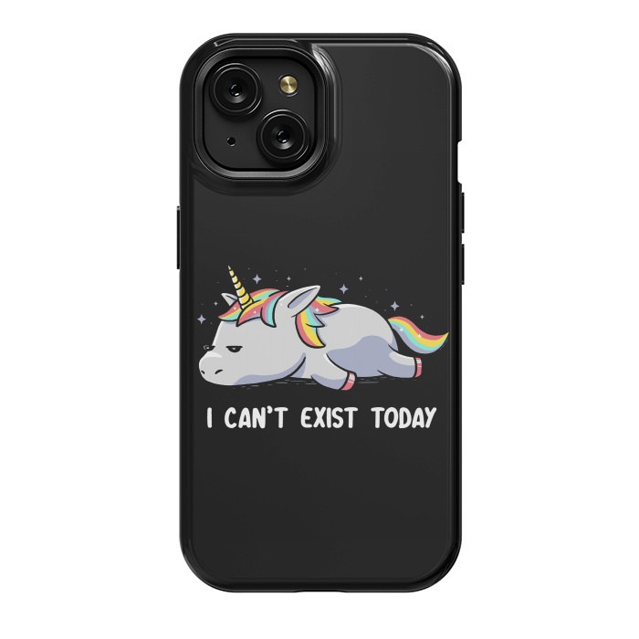 iPhone 15 StrongFit I Can't Exist Today by eduely