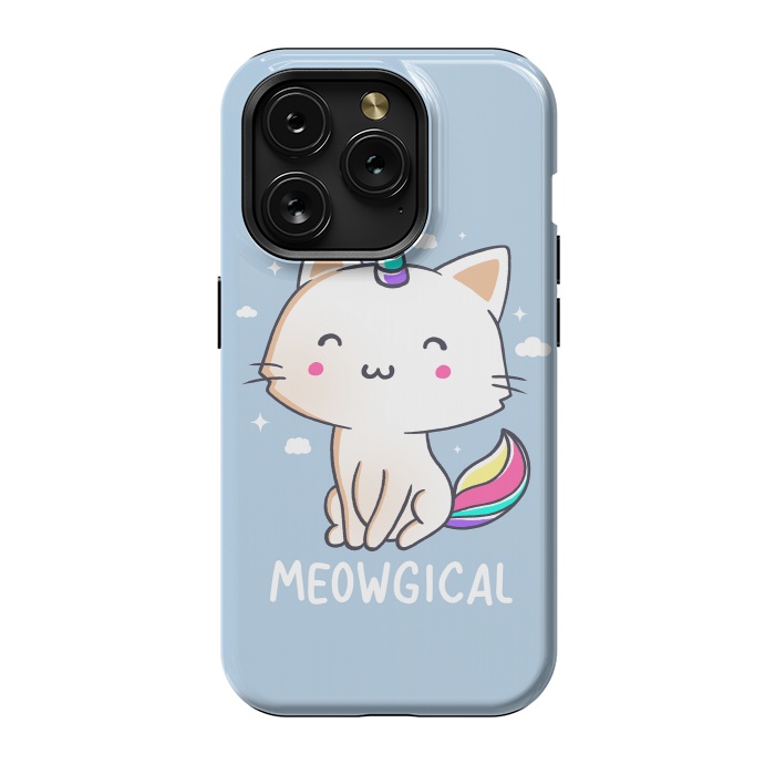 iPhone 15 Pro StrongFit Meowgical by eduely