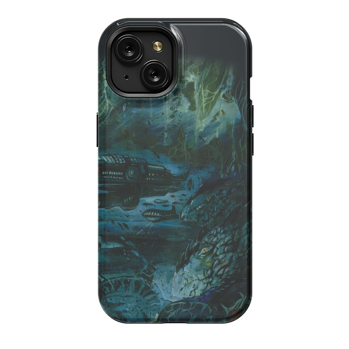 iPhone 15 StrongFit 20,000 Leagues Under the Sea by Max LeTamis
