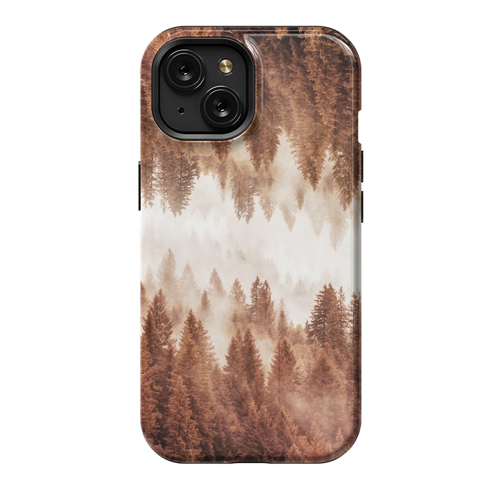 iPhone 15 StrongFit Abstract Forest I by Art Design Works