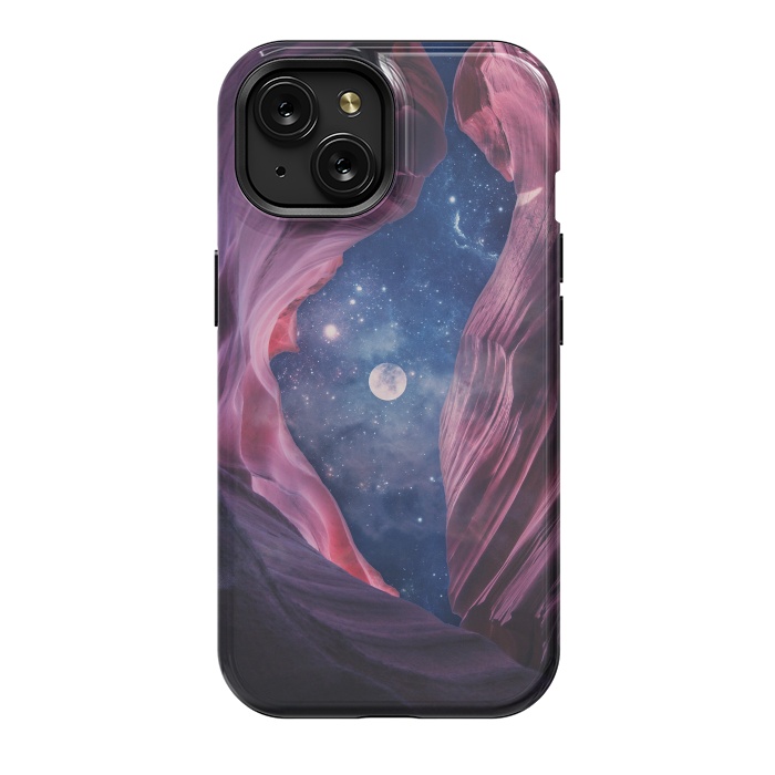 iPhone 15 StrongFit Grand Canyon with Space Collage by Art Design Works