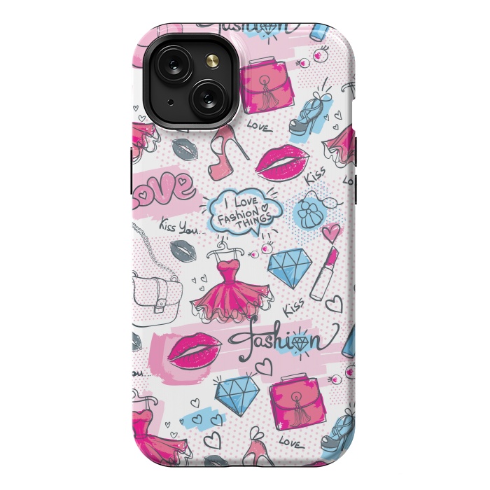 iPhone 15 Plus StrongFit Fashionable Girls by ArtsCase