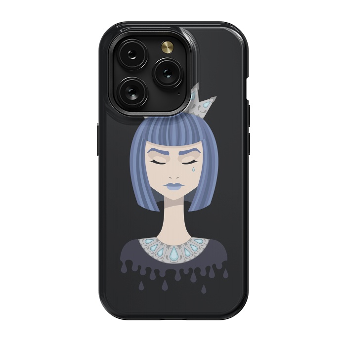 iPhone 15 Pro StrongFit Queen of sorrow by Laura Nagel