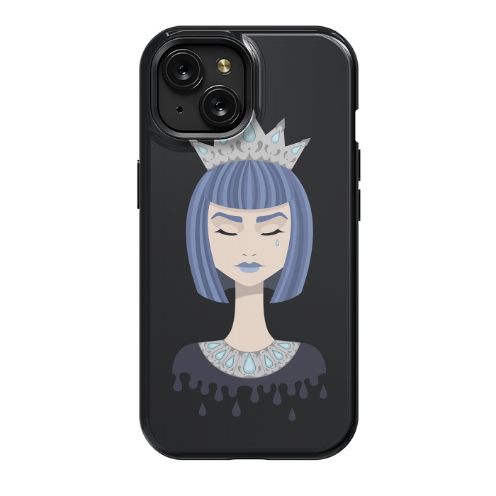 iPhone 15 StrongFit Queen of sorrow by Laura Nagel