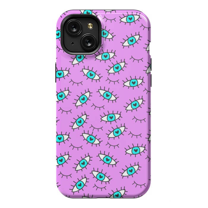iPhone 15 Plus StrongFit Wink In Pink by ArtsCase