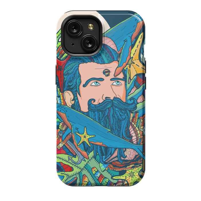 iPhone 15 StrongFit The king of the sea by Steve Wade (Swade)