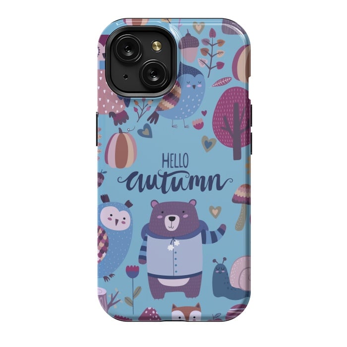 iPhone 15 StrongFit Autumn In Cold Colors by ArtsCase