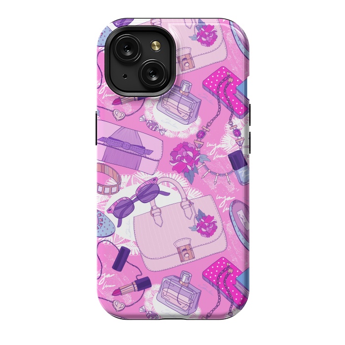 iPhone 15 StrongFit Girls Accessories by ArtsCase
