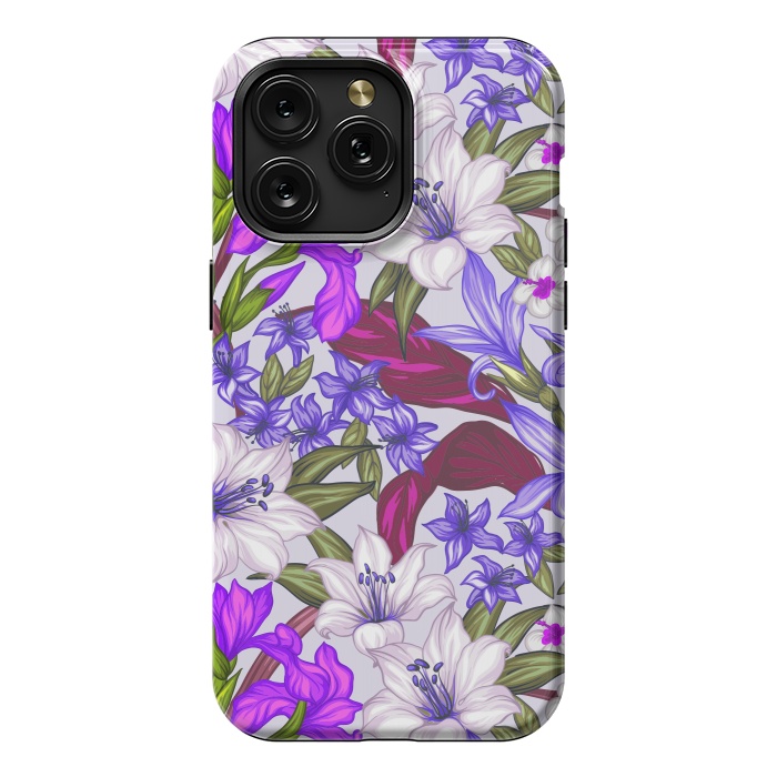 iPhone 15 Pro Max StrongFit lilies flowers happy for you by ArtsCase