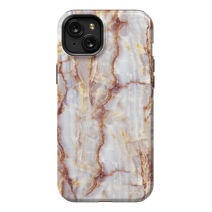 iPhone 15 Plus StrongFit stone in slabs by ArtsCase